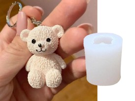 Molde silicona osito peluche